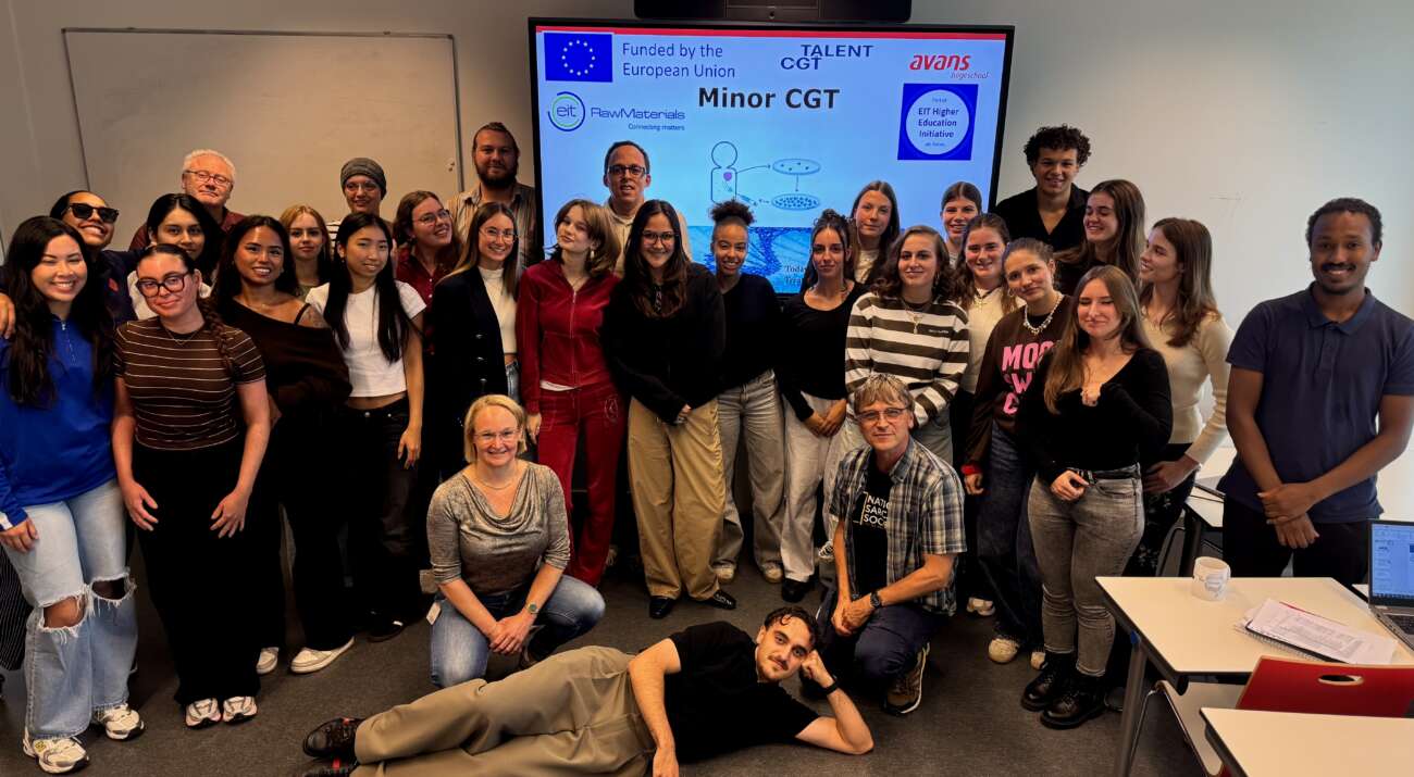 Students and educators in the new Cell and Gene Therapy minor at Avans University of Applied Sciences, September 2026